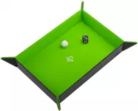 3. Gamegenic: Magnetic Dice Tray - Rectangular - Mata do Kości - Black/Green