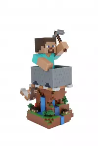1. Stojak Minecraft Steve Cable Guy R.E.S.T