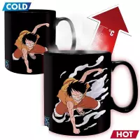 4. Kubek Termoaktywny One Piece - Luffy & Ace