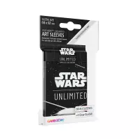 1. Gamegenic: Star Wars Unlimited - Art Sleeves - Koszulki na Karty - Card Back White