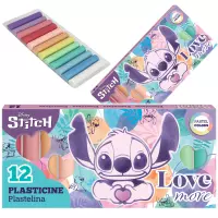 3. Coolpack Plastelina 12 Pastelowych Kolorów Stitch Pastel 91989PTR