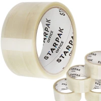 1. STARPAK Taśma Pakowa Przeźroczysta 48mm Szerokości 40mb 228508