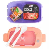 2. CoolPack Śniadaniówka Mil Peach Purple Z31003