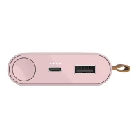 4. Fresh 'n Rebel Powerbank 12000 mAh USB-C Smokey Pink