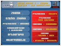 1. Didakta - Język polski 4 - Części zdania, ortografia i stylistyka - multilicencja dla 40 stanowisk