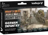 1. Vallejo: 70.206 - Model Color - WWII German Infantry (6 x 18 ml)
