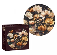 1. Interdruk Puzzle 500 el. Round Flowers 1 342072