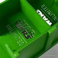 13. Gamegenic: Star Wars Unlimited - Double Deck Pod - Premium Pudełko na Karty - Green