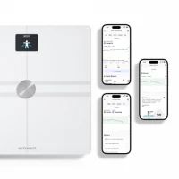 2. Withings Body Comp - waga z analizą masy ciała oraz pomiarem tętna. Wyrób medyczny (white)