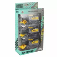 1. Mega Creative Zestaw Maszyn Budowlanych 524030