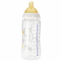 2. Nuk Butelka z Wskaźnikiem temp. 300ml 0-6m First Choice+ Popielata 529011