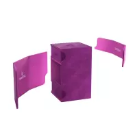 2. Gamegenic: Watchtower 100+ XL Convertible - Ekskluzywne Pudełko na Karty - Purple