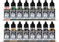 2. Vallejo: 70.114 - Model Color Set - German Camouflage WWII (16 x 18 ml)