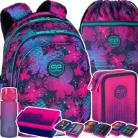1. CoolPack Zestaw Szkolny Wishe 5el. Plecak E29538+ Piórnik E67508 + Worek E70538