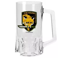 1. Kufel Szklany Metal Gear Solid - Foxhound