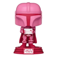 2. FUNKO POP! Gwiezdne Wojny - Mandalorian - Edycja Walentynkowa