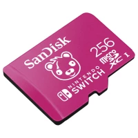 2. SanDisk Nintendo MicroSD UHS I Card - Fortnite Edition Cuddle Team 256GB