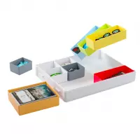 5. Gamegenic: Token Silo  - Pojemnik na Żetony - White/Multicolor