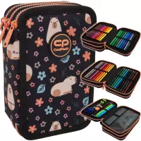 5. CoolPack Jumper 3 Piórnik Trzykomorowy Z Wyposażeniem Capybara Kapibara F067937