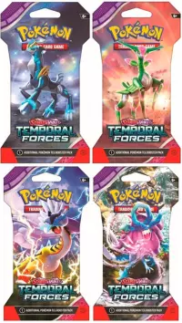 1. Pokemon TCG: Scarlet & Violet - Temporal Forces - Sleeved Booster Box (24)