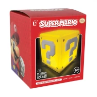 1. Lampka Super Mario Mini Znak Zapytania z Dźwiękiem