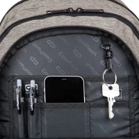4. CoolPack Soul Plecak Szkolny Snow Grey C10161