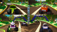 1. Blaze and the Monster Machines: Axle City Racers (Blaze i Megamaszyny: Wyścigówki ze Zderzakowa) (NS)