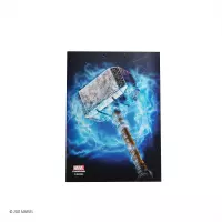 3. Gamegenic: Marvel Champions Art Sleeves (66x91 mm) - Koszulki na Karty - Thor 50+1 szt.