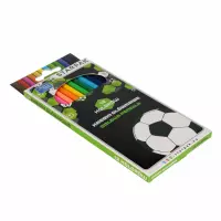 1. Starpak Kredki Ołówkowe 12 kolorów Football 553554