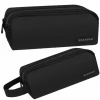 1. Starpak Piórnik Saszetka Podwójna Black 517383 