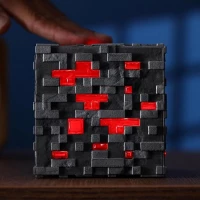 2. Minecraft Lampka 3D - Ruda Redstone