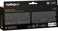 4. Vallejo: 70.118 - Model Color - Effects - Metallic Colors (8 x 18 ml)
