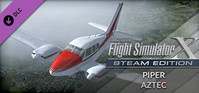 1. Microsoft Flight Simulator X: Steam Edition - Piper Aztec Add-On (PC) (klucz STEAM)
