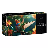 3. Interdruk Puzzle 250 el. Colourful Nature 8 Humming Bird 371898