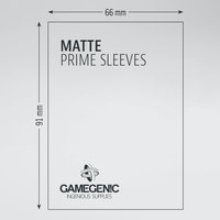 4. Gamegenic: Matte Double Sleeving Pack (66x91 mm/64x89 mm) - Koszulki na Karty 2x100 sztuk