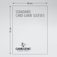 3. Gamegenic: Matte Value Sleeving Pack (66x91 mm) - Koszulki na Karty 200 sztuk