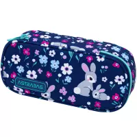 1. AstraBag Piórnik AC6 Saszetka Usztywniona Baby Bunny 503025010
