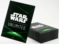 2. Gamegenic: Star Wars Unlimited - Art Sleeves - Card Back Green - Koszulki na karty