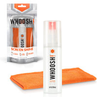 1. Whoosh GO XL - spray do czyszczenia ekranów 100ml + ściereczka z mikrofibry