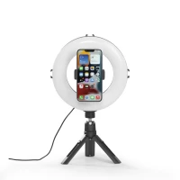 18. Hama Lampa Pierścieniowa z Mini Statywem Spotlight Smart 80
