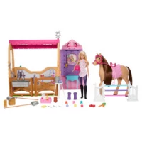 7. Mattel Barbie Lalka Stadnina Marzeń Zestaw Filmowy HXJ44 