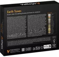 4. Vallejo: 70.141 - Model Color - Effects - Earth Tones (16 x 18 ml)