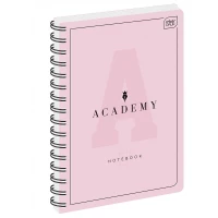 1. Interdruk Academy Pastel Kołozeszyt A4 100 kartek kratka 299352