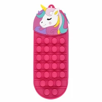 4. Starpak Piórnik Silikonowy Pop-It Unicorn 536940