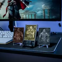5. Zestaw: Stojak na Telefon plus 3x Płytki Digiplates - Assassins Creed
