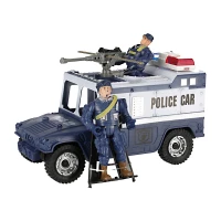 3. Mega Creative Zestaw Policja Baza + Akcesoria i Pojazdy 526072