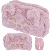 1. Astrabag Piórnik Szkolny Tuba Saszetka FLUFFY KITTY 505024043