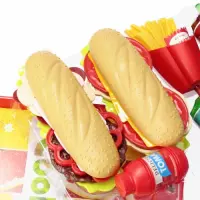 4. Mega Creative Zestaw Kuchenny Żywność 543808