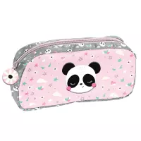 1. Paso Piórnik Saszetka Panda Różowy PP25PB-004