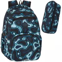 1. CoolPack Pick Plecak Szkolny Młodzieżowy Sapphire F099889 + Piórnik F062889
